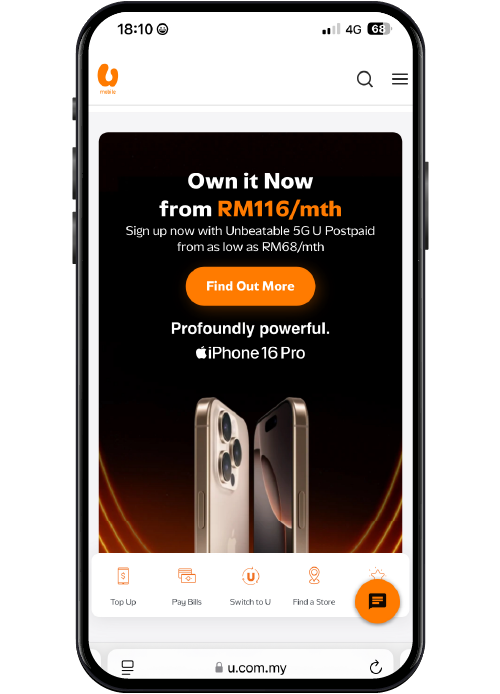 Roaming Roam Overseas Banner U Mobile